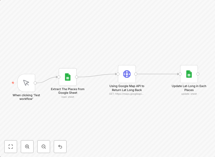 Convert addresses to latLong with Google Sheets and Google Maps API