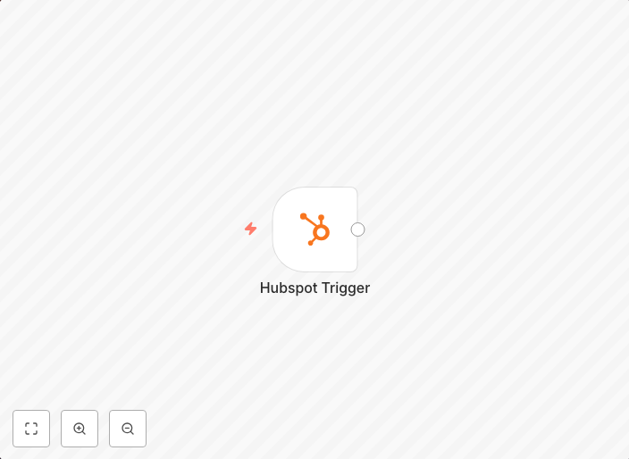 Receive updates from HubSpot on a new contact creation